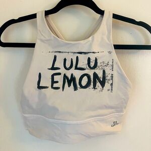 Lululemon High Neck Longline Ed Curtis special addition bra. Size 6.